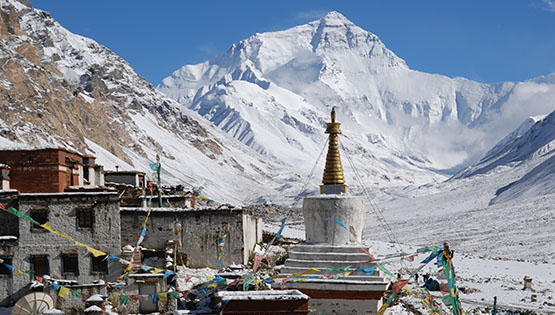 Image result for Rongphu Monastery